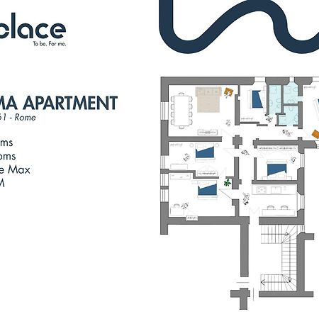 Daplace - Gemma Apartment Roma Ngoại thất bức ảnh